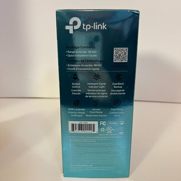 WiFi Range Extender RE450 TP Link AC1750 Dual Band - Picture 7 of 16